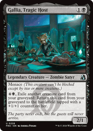 Gallia, Tragic Host
