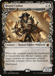 Brutal Cathar // Moonrage Brute