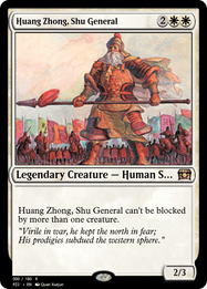 Huang Zhong, Shu General