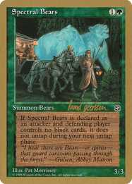 Spectral Bears