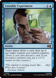 Unstable Experiment