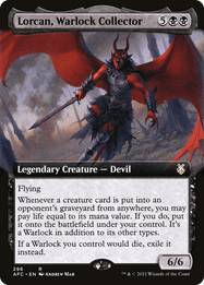 Lorcan, Warlock Collector
