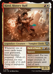 Kirol, History Buff // Pack a Punch