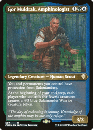 Gor Muldrak, Amphinologist