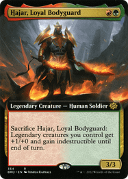 Hajar, Loyal Bodyguard