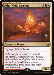 Adult Gold Dragon
