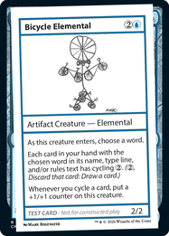 Bicycle Elemental