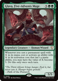 Glava, Five-Advents Mage