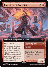 Emeritus of Conflict // Lightning Bolt