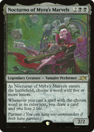 Nocturno of Myra's Marvels