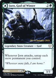 Jorn, God of Winter // Kaldring, the Rimestaff
