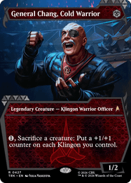 General Chang, Cold Warrior