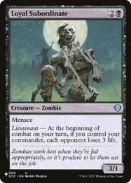 Loyal Subordinate