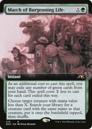 March of Burgeoning Life