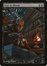Sign in Blood