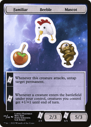 Familiar Beeble Mascot