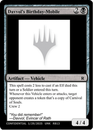 Davvol's Birthdaymobile