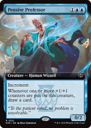 Pensive Professor
