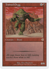 Trained Orgg