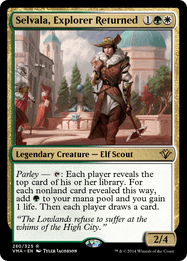 Selvala, Explorer Returned