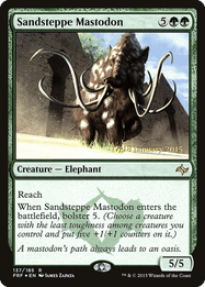 Sandsteppe Mastodon