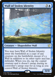 Wall of Stolen Identity