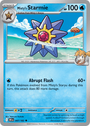 Misty's Starmie