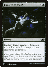 Consign to the Pit