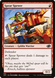Spear Spewer