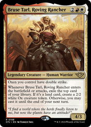Bruse Tarl, Roving Rancher