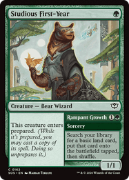 Studious First-Year // Rampant Growth