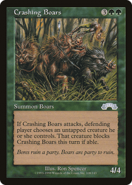 Crashing Boars