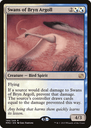Swans of Bryn Argoll
