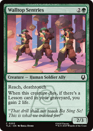 Walltop Sentries