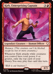 Kirk, Enterprising Captain