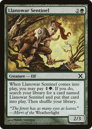 Llanowar Sentinel