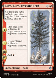 Burn, Burn, Tree and Fern