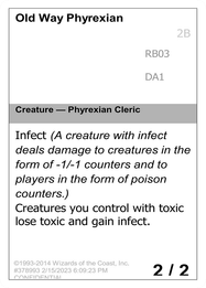 Old Way Phyrexian