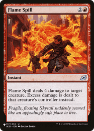 Flame Spill