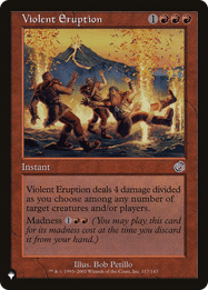 Violent Eruption
