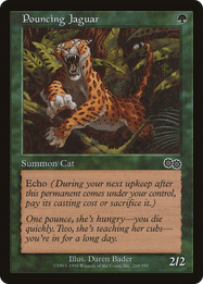 Pouncing Jaguar