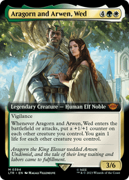 Aragorn and Arwen, Wed