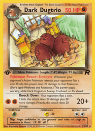 Dark Dugtrio