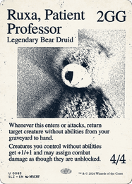 Ruxa, Patient Professor
