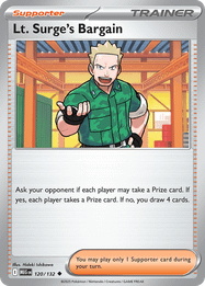 Lt. Surge's Bargain