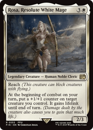 Rosa, Resolute White Mage