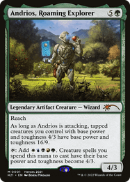 Andrios, Roaming Explorer