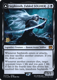 Sephiroth, Fabled SOLDIER // Sephiroth, One-Winged Angel