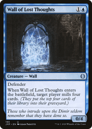Wall of Lost Thoughts