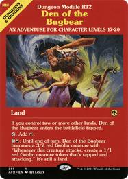 Den of the Bugbear